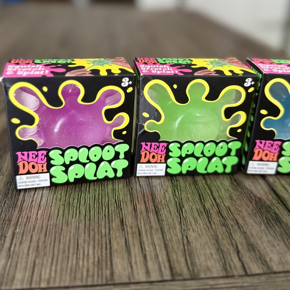 Authentic Schylling NeeDoh Sploot Splat Squishy Sensory Fidget Toy RARE New 2024 - Picture 3 of 12